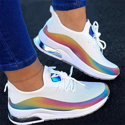 Tenis Feminino 2022 Fashion Tennis Shoes Women Breathable Air Mesh Light Fitness Trainers Casual Sneakers Outdoor Sport Shoes