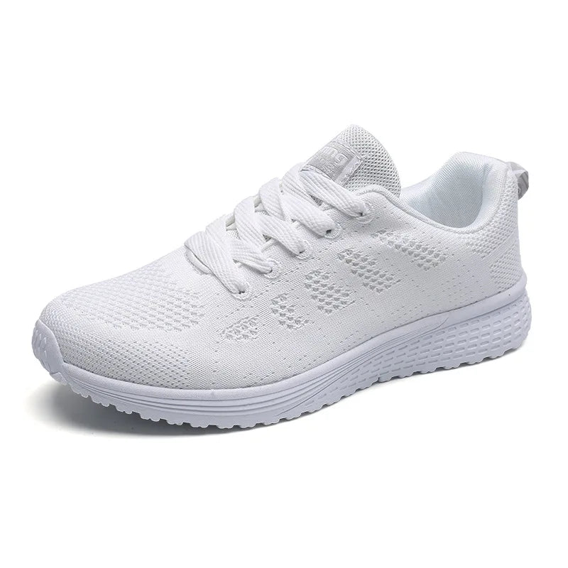 Fashion Breathable Women Casual Shoes  Walking Mesh Flat Shoes Woman White Sneakers Women 2022 Tenis Feminino Female Shoes