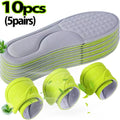 2/12pcs Unisex Memory Foam Orthopedic Insoles Deodorizing Insole Shoes Sports Absorbs Sweat Soft Antibacterial Shoe Accessories