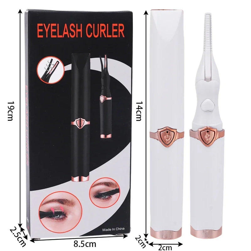 Naturally Curled Electric Eyelash Curler Intelligent Temperature Control Styling Make Up Eyelashes Curl Lasting Lash Curler Tool